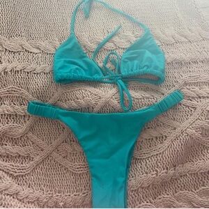 Turquoise Bikini Set